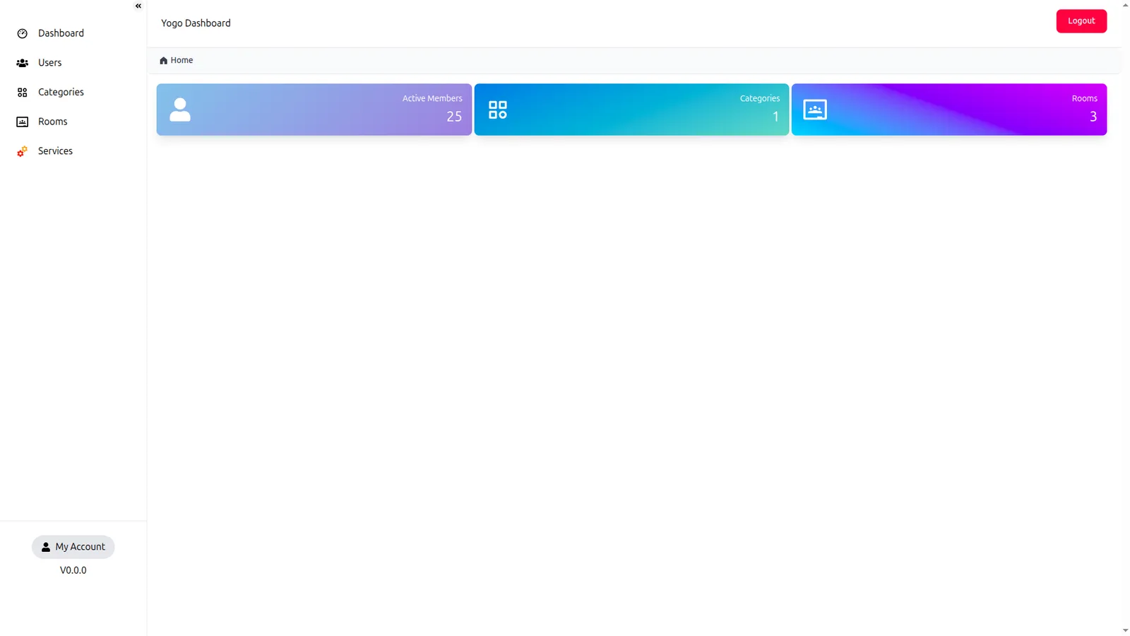 Childcare Booking Platform Dashboard